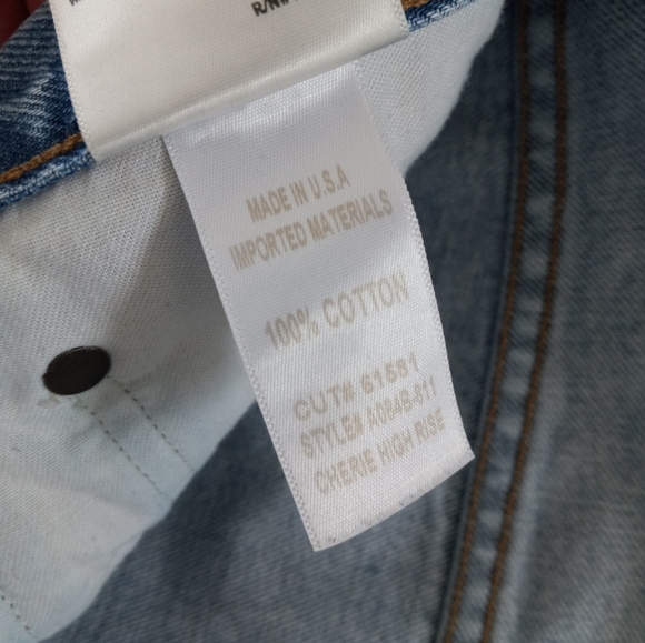 Agolde Cherie High Rise Straight Merit Wash 29 - Picture 8 of 15